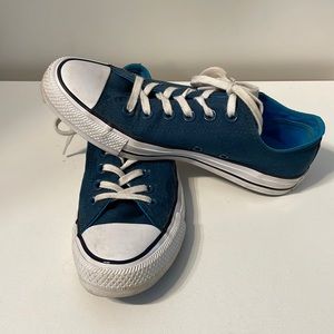 Converse Blue All Star Sneakers Size 7.5